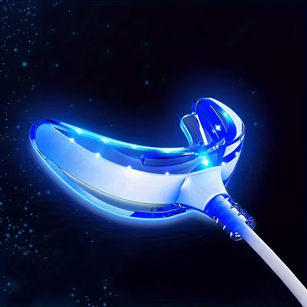 Led portable teeth cleaner