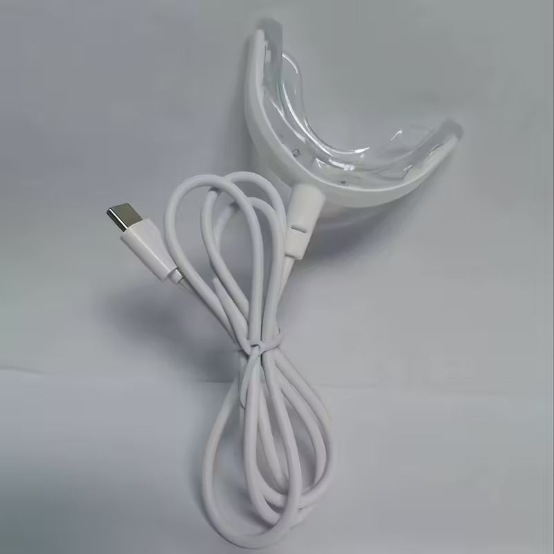 Led portable teeth cleaner